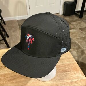Alter Ego Running “Drifter” Coaster Splash SnapBack Hat Palm Tree Logo XL